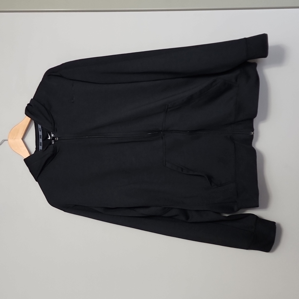 Nike zipped up therma-fit hoodie size Large